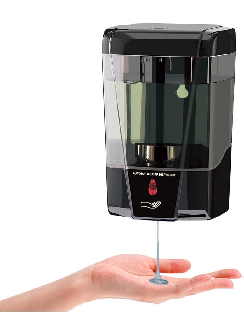 فلوريت موزع صابون سائل أوتوماتيكي من فلوريت سعة 680 مل أسود - Image 1